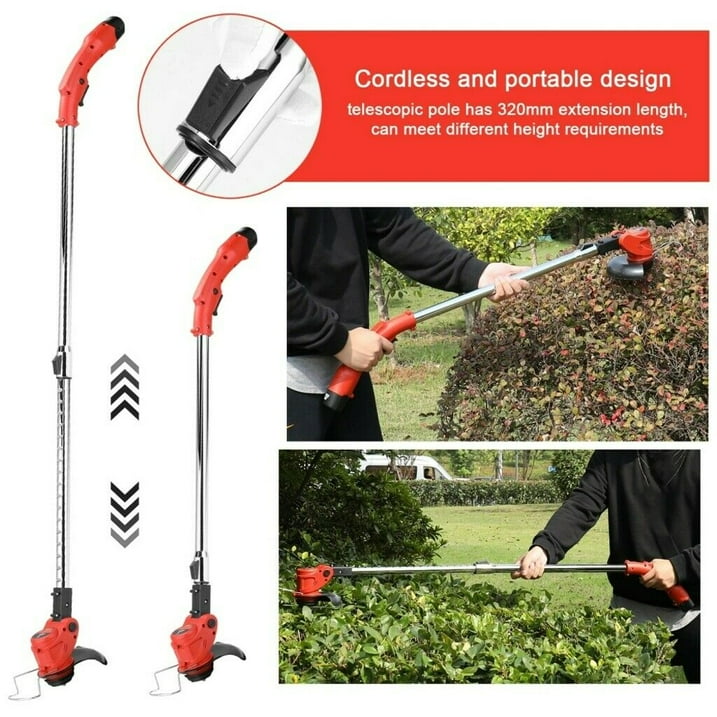 Electric Cordless String Grass Trimmer Weed Eater Lawn Mower Weed Eater String Trimmer