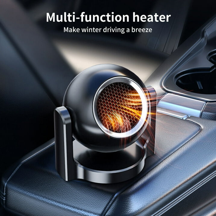 120W Electric Car Heater 12V Heating Fan Defogger Defroster Demister Portable