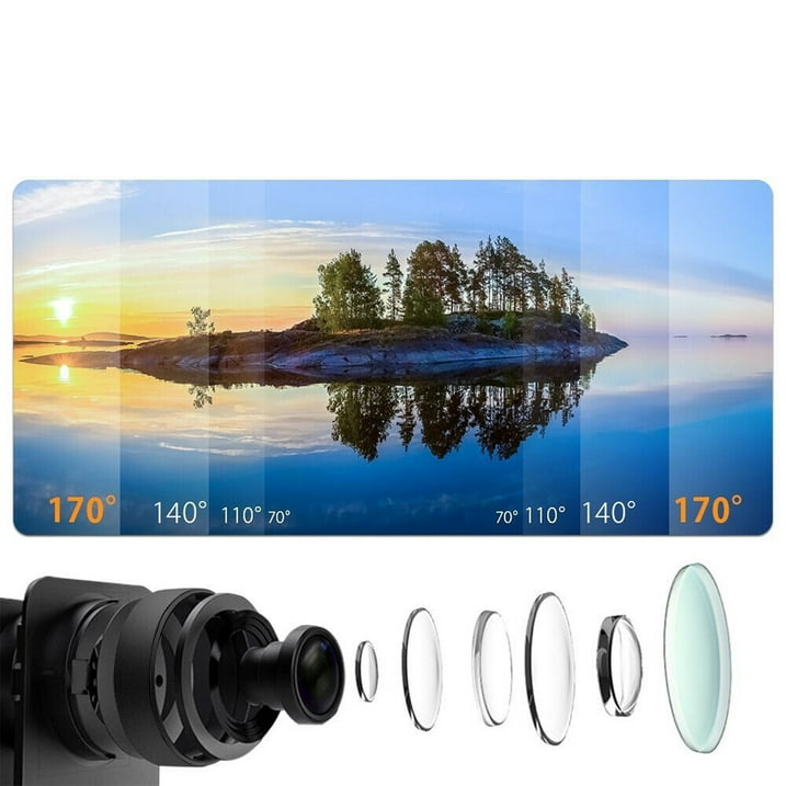 Paddsun Waterproof 4K 4x 16mp Action Camera Bundle with Accessory, Black