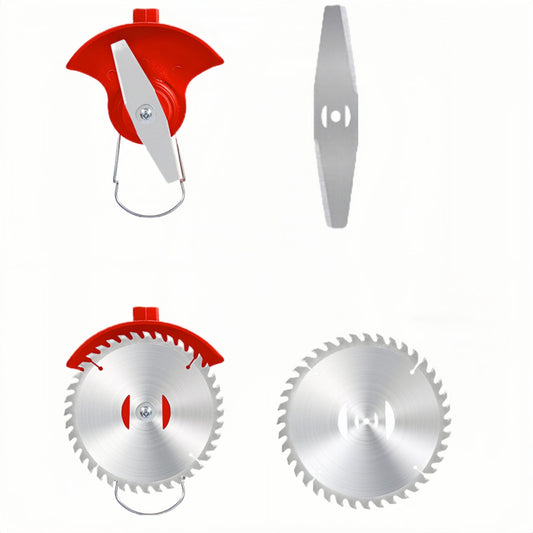 10Pack Grass Trimmer Blade Heads Replacements,Cordless Electric String Trimmers Metal Blade,Carbide Blade Tip Brush Cutter Trimmer Blade for Electric Lawn Mower Set (Silver)