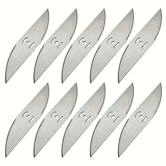 Weed Eater Blades, 10Pack Replacement S-Blades Universal Trimmer Head for 6inch Weed Eater