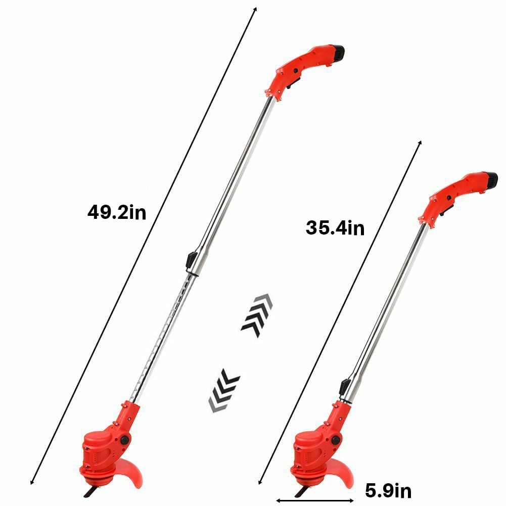 Electric Cordless String Grass Trimmer Weed Eater Lawn Mower Weed Eater String Trimmer