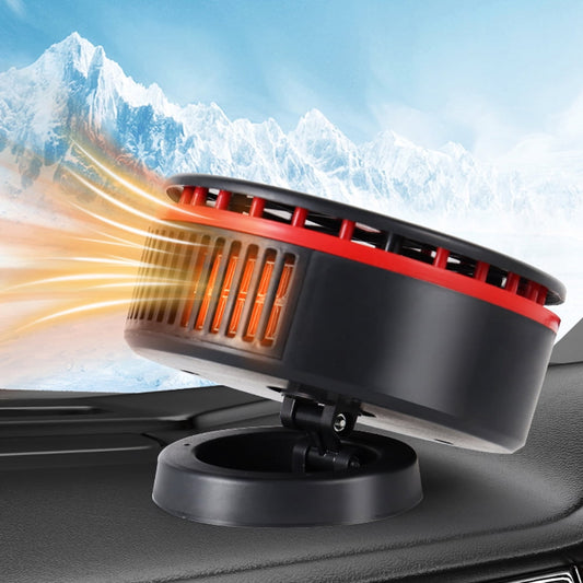 150W 12V Windshield Defroster Portable Car Heater Fast Heating Cooling Dryer Anti-Fog 360 Rotate Auto Fan
