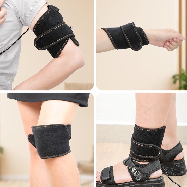 LED Red Light Wellness Belt for Body & Neck, Portable Home Relaxation & Comfort Body Wrap with Heat and Multi-Modes