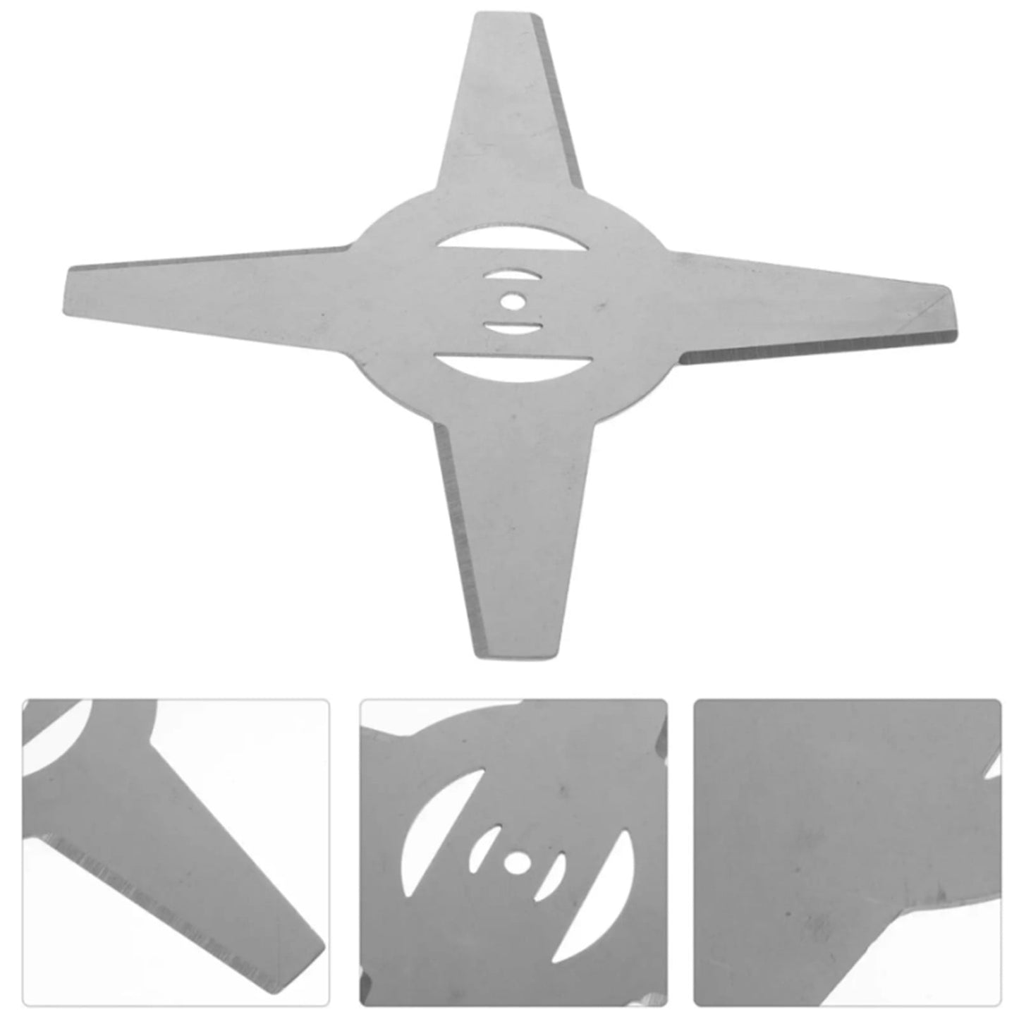 Weed Eaters Replacement Blade, 4Pack Metal Blades For Electric Weed Eater Brush Cutter Grass Trimmer