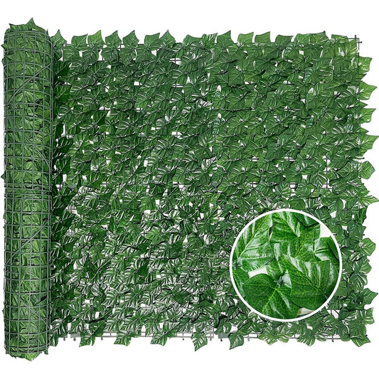 40"x118" Artificial Ivy Privacy Fence Screen Durable UV-Anti Fake Leaves Suitable for Indoor Outdoor Garden