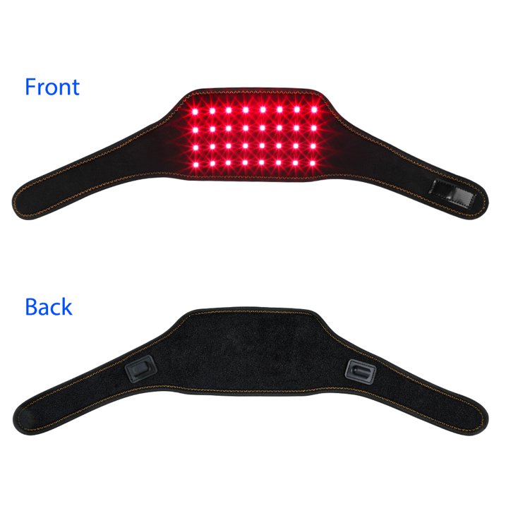 LED Red Light Wellness Belt for Body & Neck, Portable Home Relaxation & Comfort Body Wrap with Heat and Multi-Modes