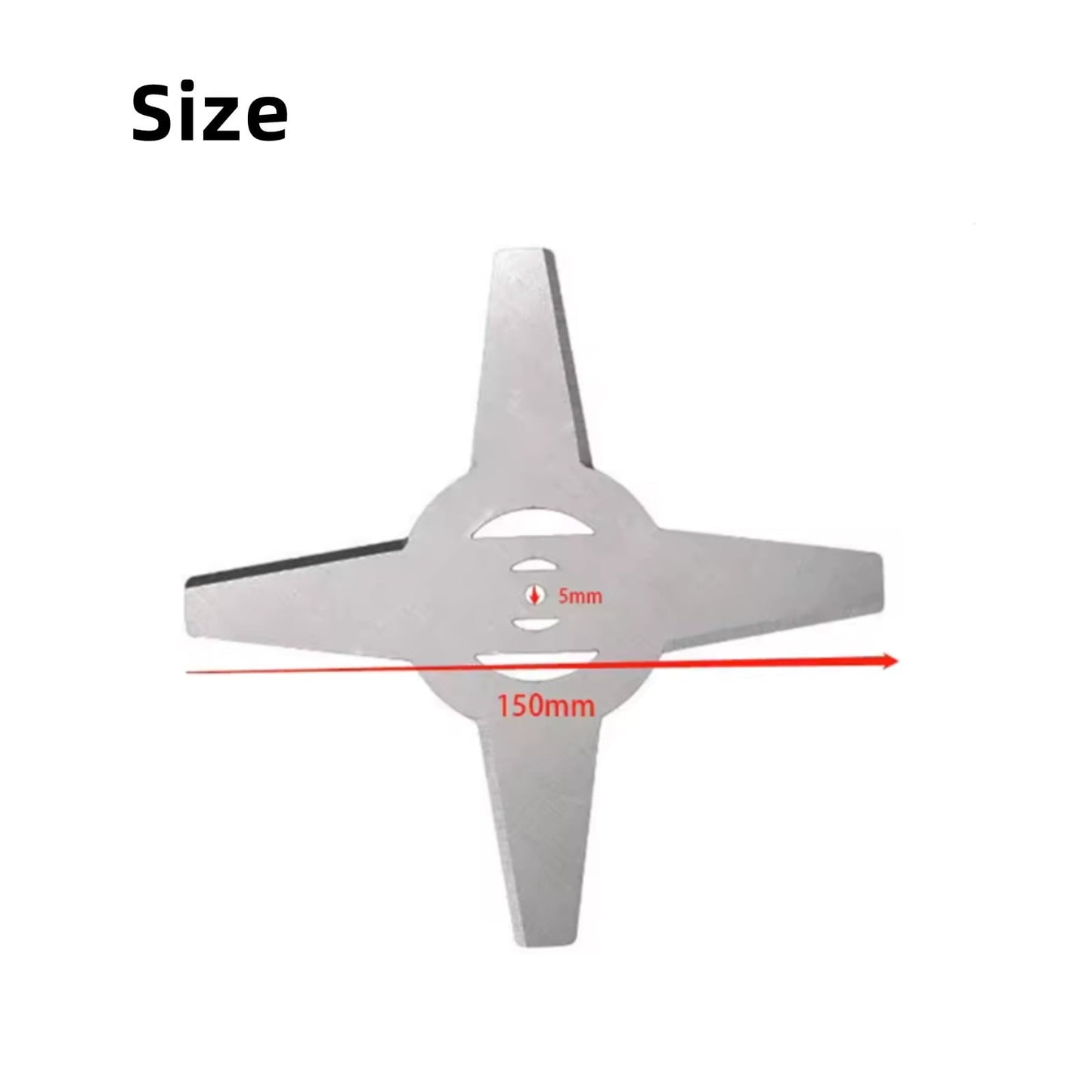 Weed Eaters Replacement Blade, 4Pack Metal Blades For Electric Weed Eater Brush Cutter Grass Trimmer