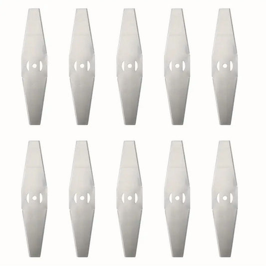 10pcs Weed Eater Blades, Hard Alloy Blade Replacement Parts Compatible with 6inch Electric Weed