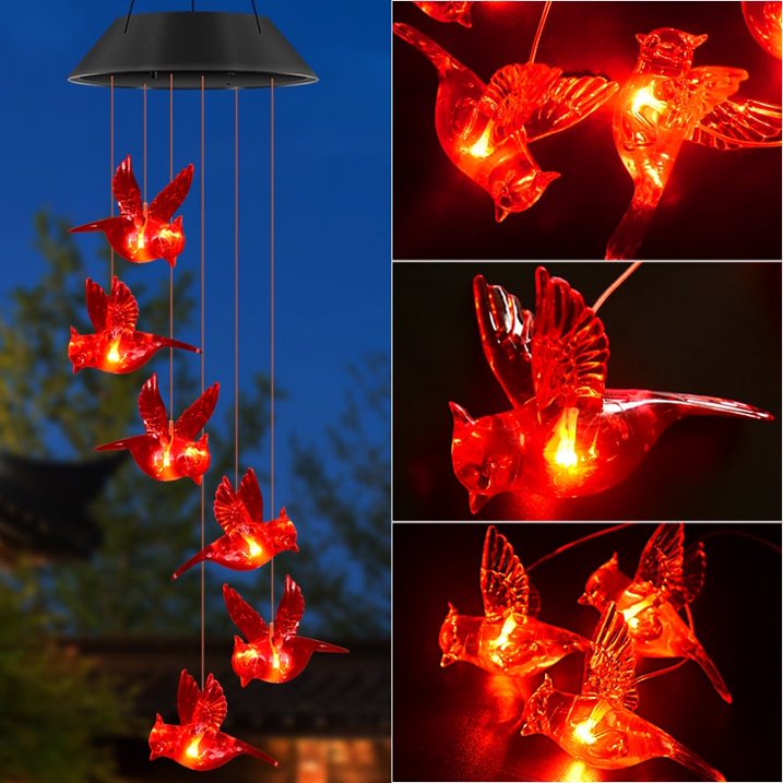 Solar String Lights Outdoor Waterproof, Waterdrop Colorful Fairy Lights with 8 Modes, Solor Christmas Lights