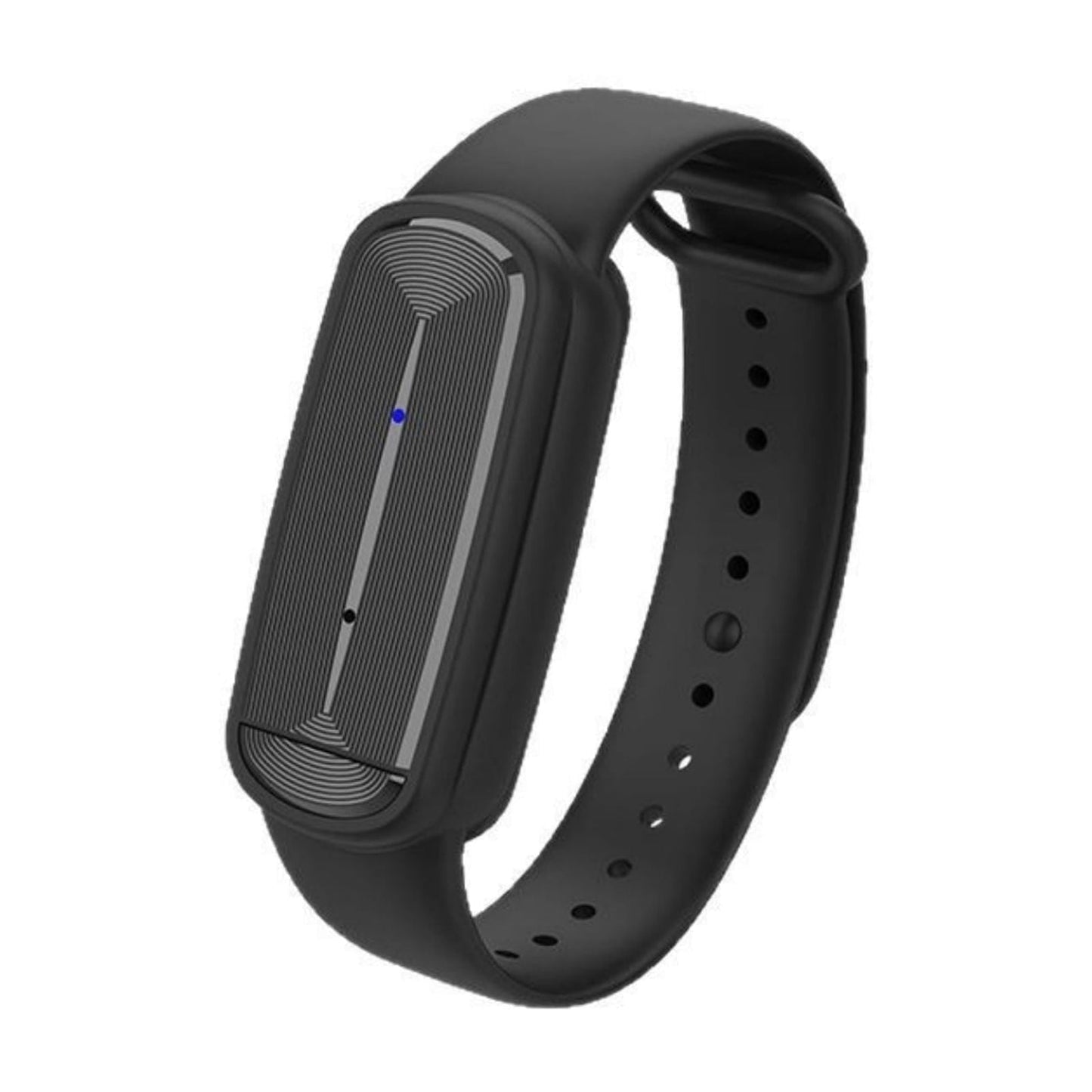 Jinyi Ultrasonic Mosquito Repellent Wristband, Black USB Rechargeable Anti Mosquito Repeller Wristband for Adults and Kids - Mosquito Insect Repellent Band