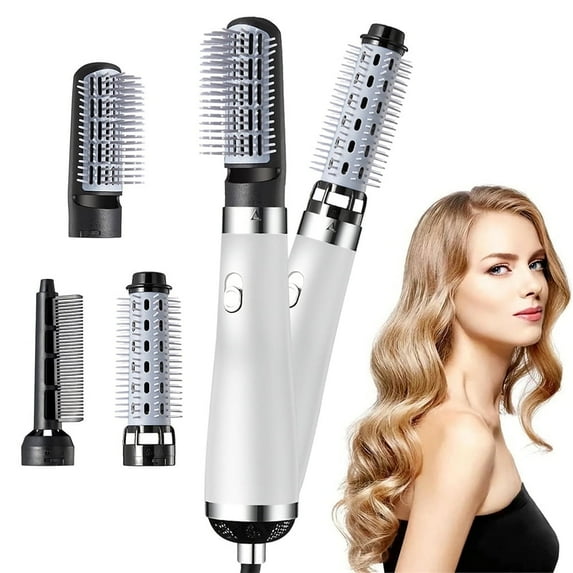 KingFurt Hair Dryer and Straightener, Curling Blow Dryer Brush 3 in-1 Hair Blow Dryer