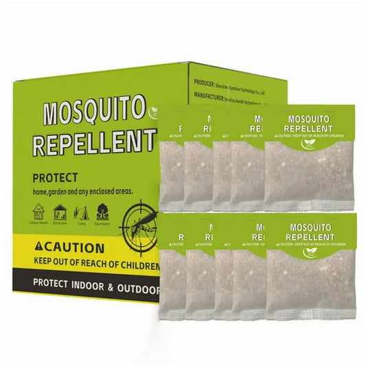 Paddsun Mosquito Repellent Indoor Outdoor Patio, 10 Pack Natural Mosquito Repellant Pouches Mosquitoes Repellent for Yard Outside