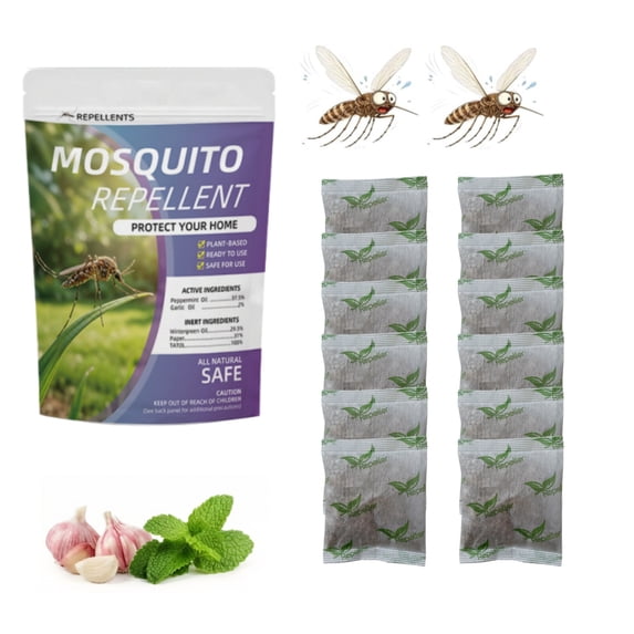 Paddsun Mosquito Traps Sachets–12Pack Mosquito Traps Outdoor Patio & Indoor Mosquitoes Traps for Yard Mosquito Control for Yard Patio Camping & Travel Safe for People and Pets