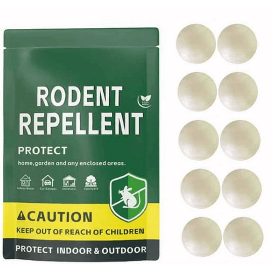 Paddsun Rodent Repellent Balls, 10 Count for Squirrels, Mice, Rodents Soundwave Weather-Resistant for Indoor Outdoor Use in Patio