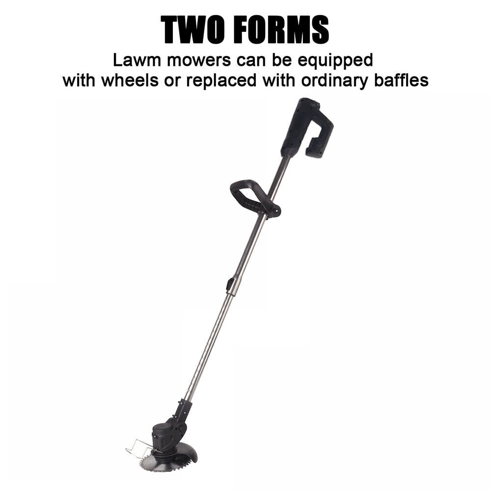 Electric Weed Eater Lawn Edger Cordless Grass String Trimmer Cutter 24V &Battery