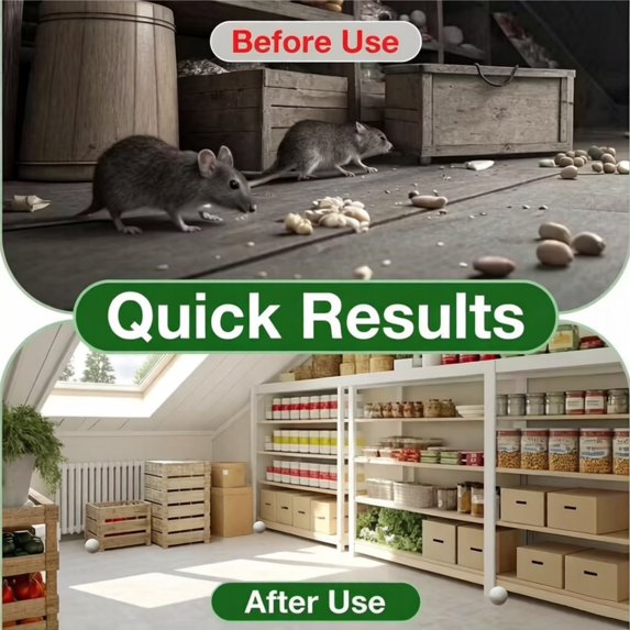 Paddsun Rodent Mouse Deterrent 12 Pack, Peppermint Mouse Oil Balls Mice Rats Deterrent Moth balls for Mice Squirrels Mole Rodents Safe for People and Pets Indoor and Outdoor Use