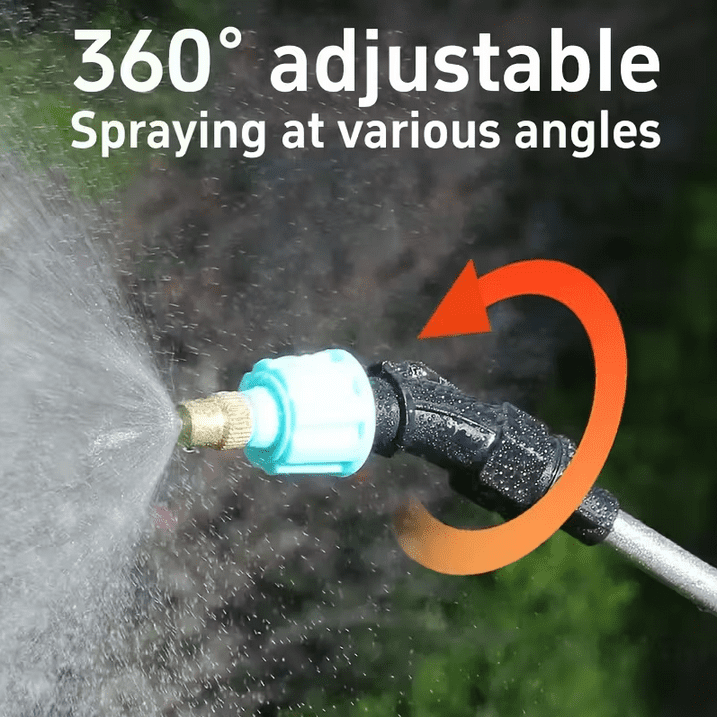 Electric Sprayer, 1.32 Gallon Battery Powered Sprayer with 3 Mist Nozzles Water Pump Sprayers for Yard Lawn and Garden